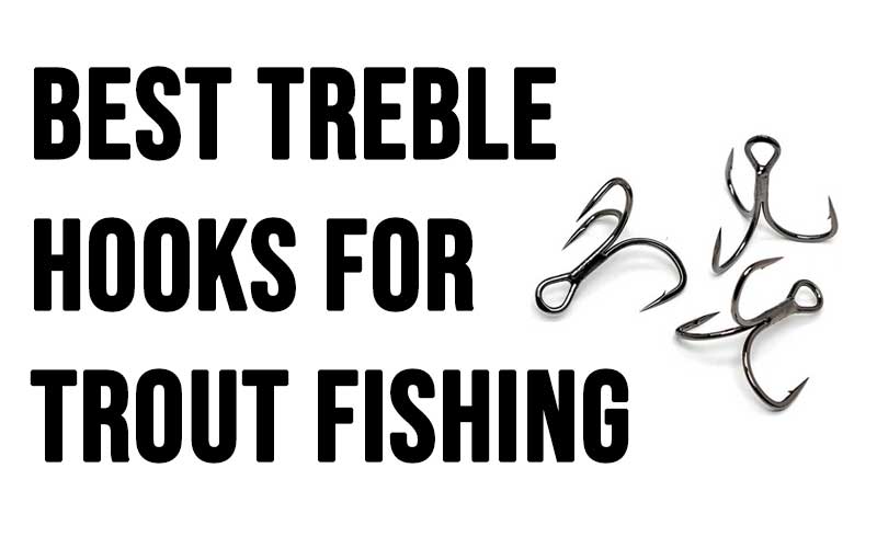trout fishing treble hooks